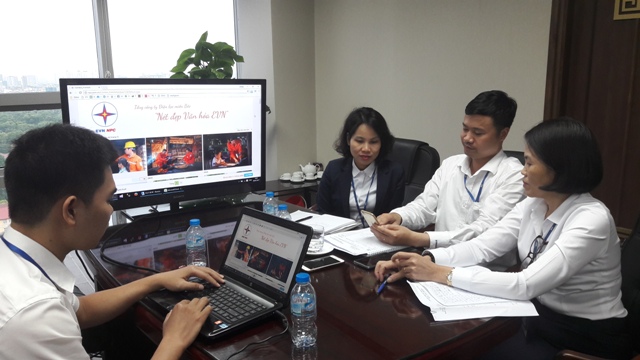 Kết quả cuộc thi ảnh: Nét đẹp Văn hóa EVN của Tổng công ty Điện lực miền Bắc